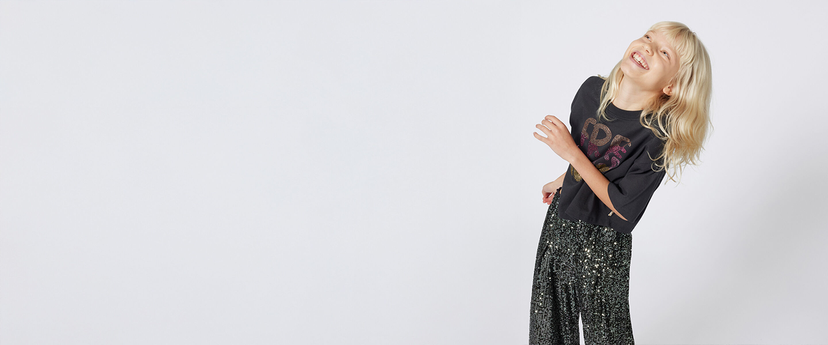 Les vêtements à paillettes pour filles Billieblush