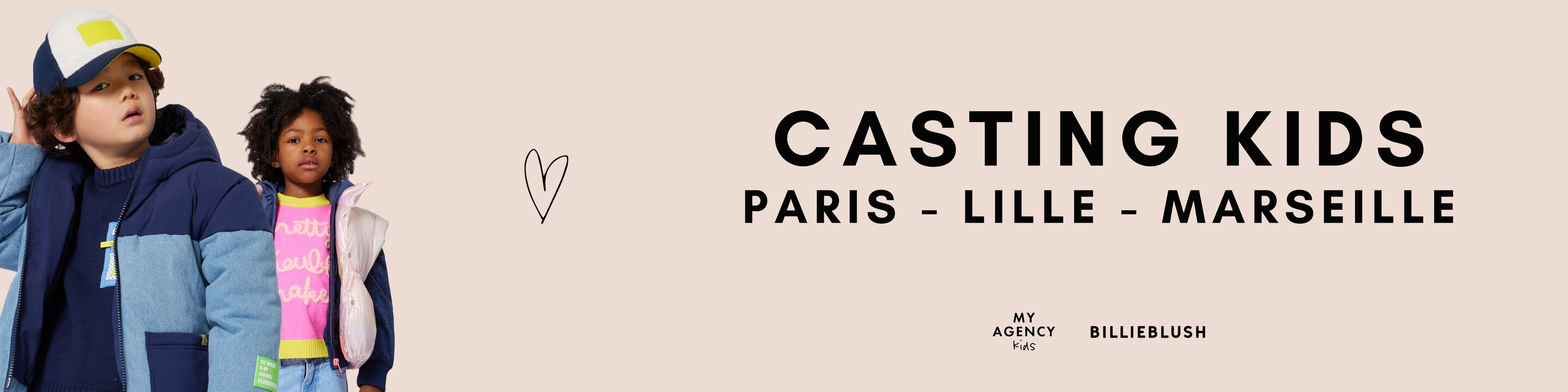 casting kids Paris, Lille, Marseille