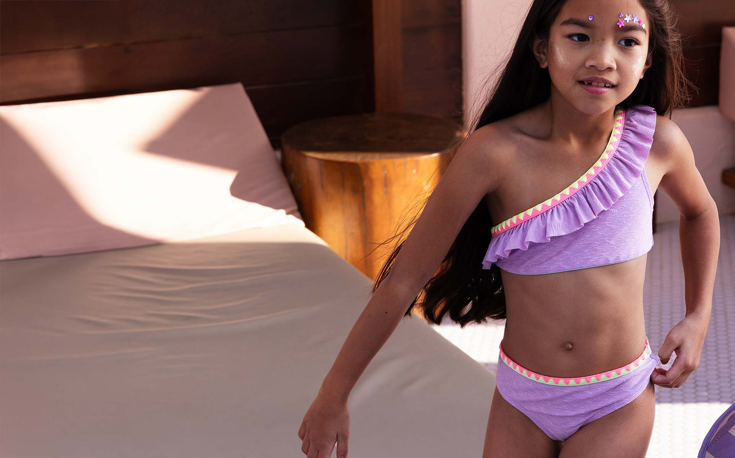 Swimwear from the Billieblush collection
