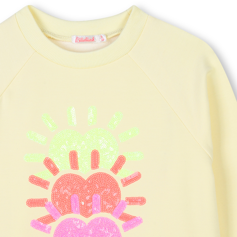 Sweat-shirt en molleton l&eacute;ger BILLIEBLUSH 
                        FILLE