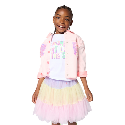 JUPON EN TULLE PAILLET&Eacute; BILLIEBLUSH FILLE