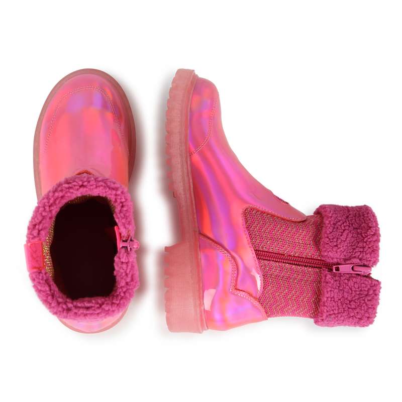 Bottines avec col en polaire duveteuse BILLIEBLUSH 
                        FILLE