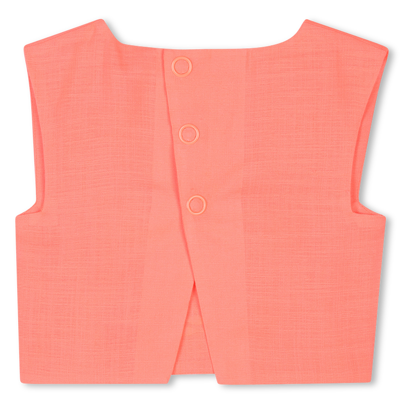 Top brod&eacute; effet lin BILLIEBLUSH 
                        FILLE