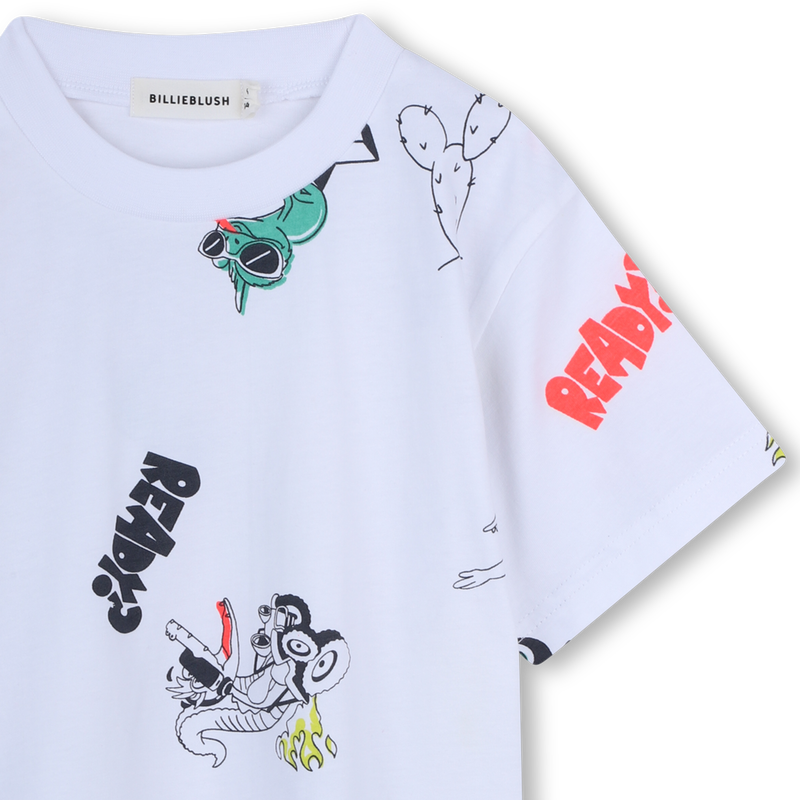 T-SHIRT MANCHES COURTES BILLIEBLUSH 
                        GARCON