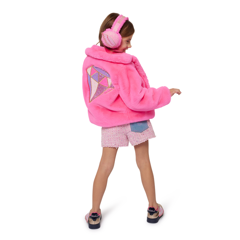 Manteau en polaire duveteuse BILLIEBLUSH 
                        FILLE