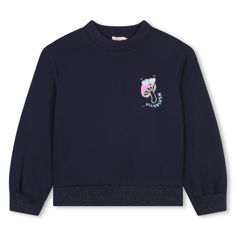 Sweat-shirt molletonn&eacute; BILLIEBLUSH 
                        FILLE