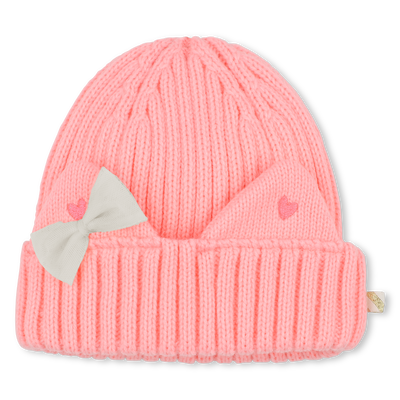Bonnet broderies coeurs BILLIEBLUSH FILLE