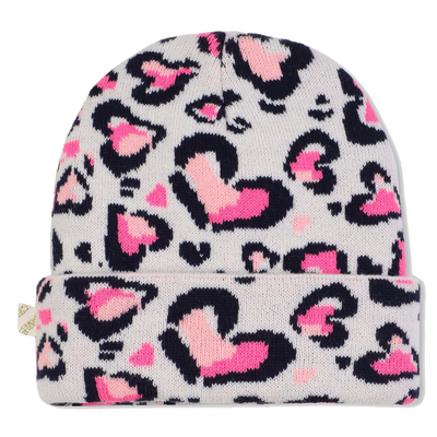 Bonnet motif l&eacute;opard BILLIEBLUSH FILLE