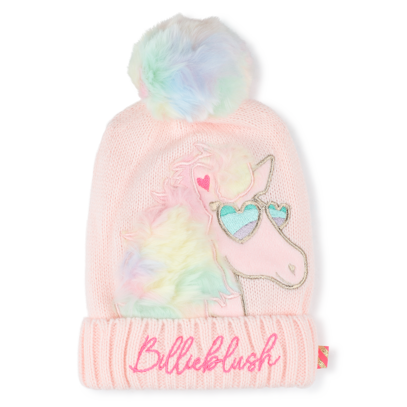 Bonnet P&eacute;gase &agrave; pompon BILLIEBLUSH 
                        FILLE