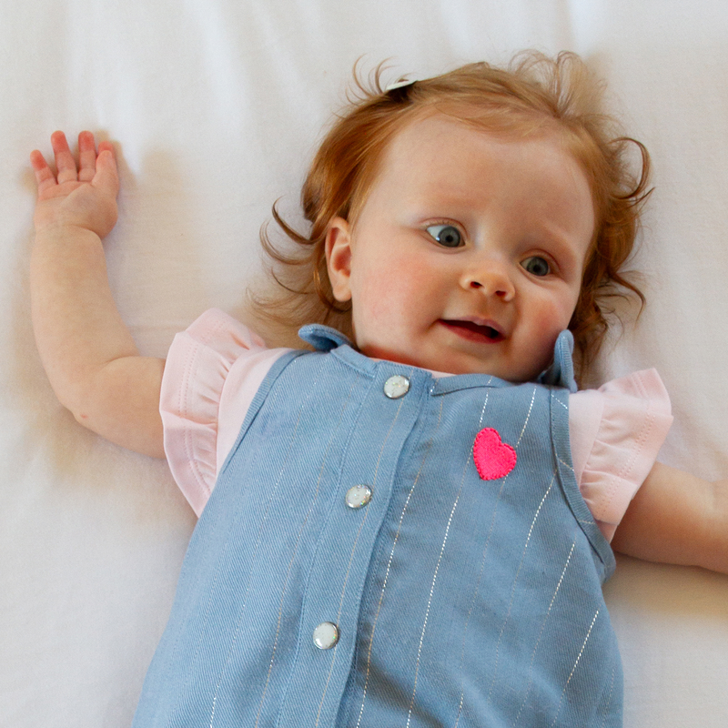 COMBINAISON EN COTON BILLIEBLUSH 
                        FILLE