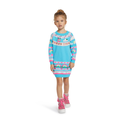 Robe pull jacquard ornée de sequins BILLIEBLUSH FILLE