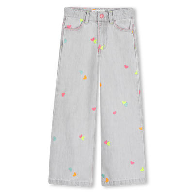 PANTALON EN DENIM BILLIEBLUSH FILLE
