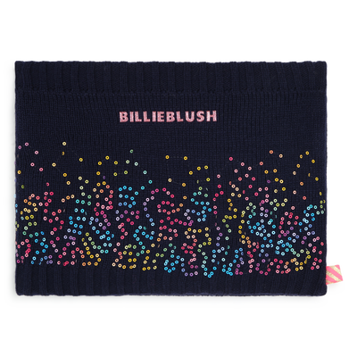Tour de cou tricot orn&eacute; de sequins BILLIEBLUSH FILLE