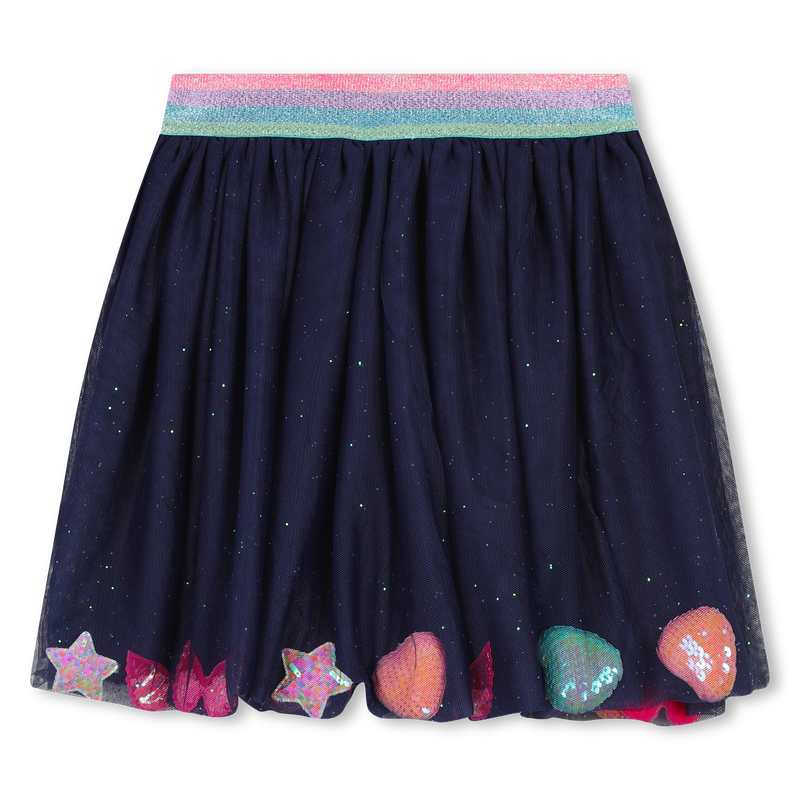 Jupe doubl&eacute;e en tulle paillet&eacute; BILLIEBLUSH 
                        FILLE