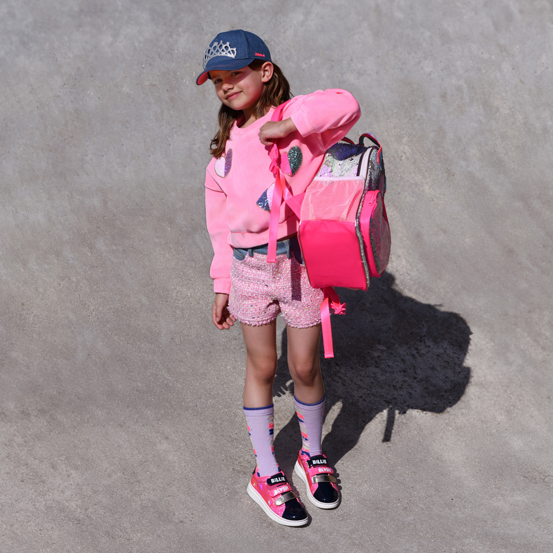 Baskets basses &agrave; fermeture auto-agrippante BILLIEBLUSH 
                        FILLE