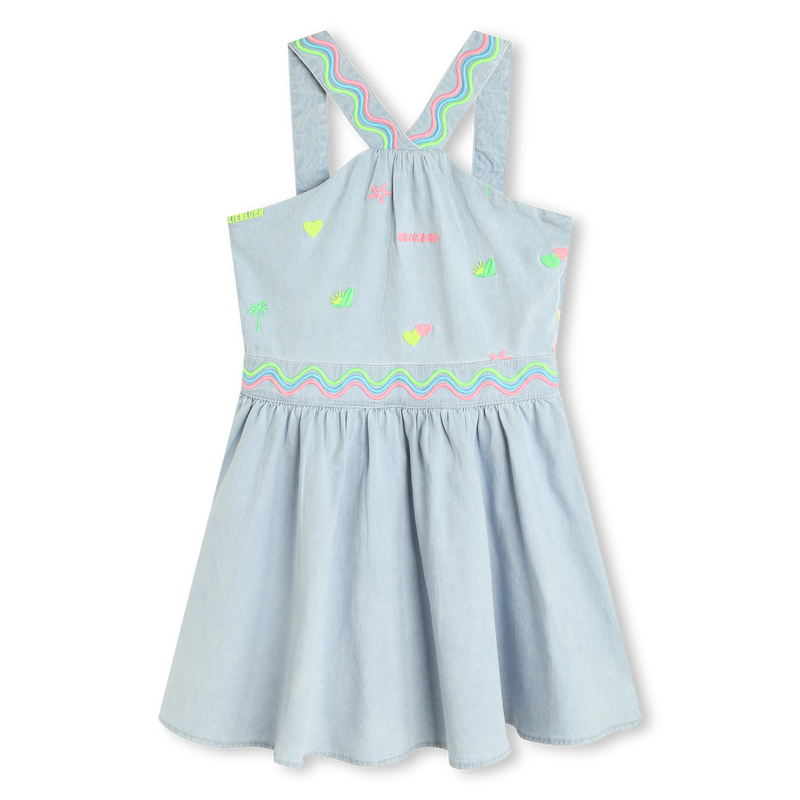 Robe en jean brod&eacute;e BILLIEBLUSH 
                        FILLE