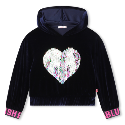 Sweat-shirt en velours BILLIEBLUSH FILLE