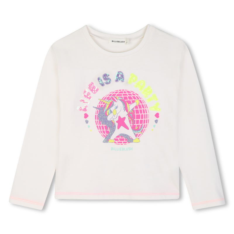 Tee-shirt manches longues BILLIEBLUSH 
                        FILLE