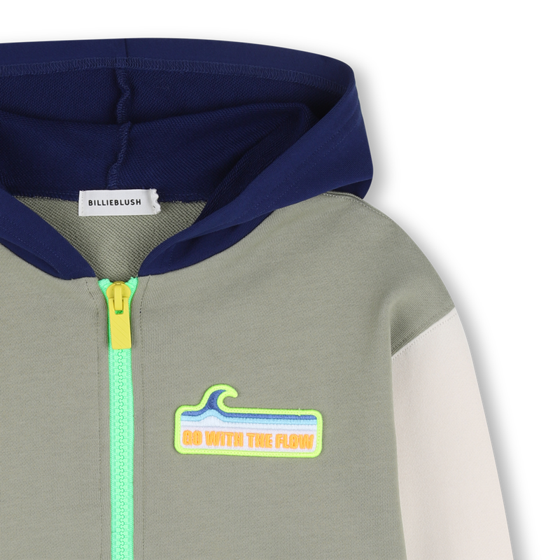 SWEAT ZIPP&Eacute; &Agrave; CAPUCHE BILLIEBLUSH 
                        GARCON