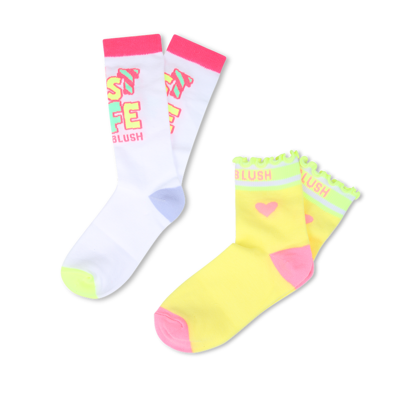 LOT DE 2 PAIRES DE CHAUSSETTES BILLIEBLUSH 
                        FILLE