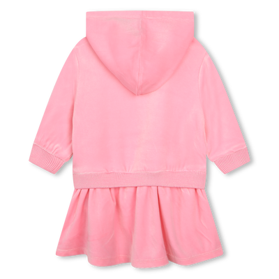 Robe en velours à capuche BILLIEBLUSH FILLE