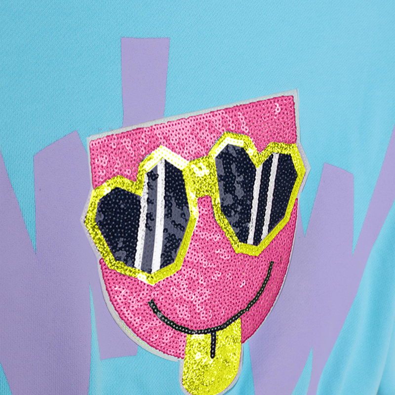 Sweat-shirt en molleton BILLIEBLUSH 
                        FILLE