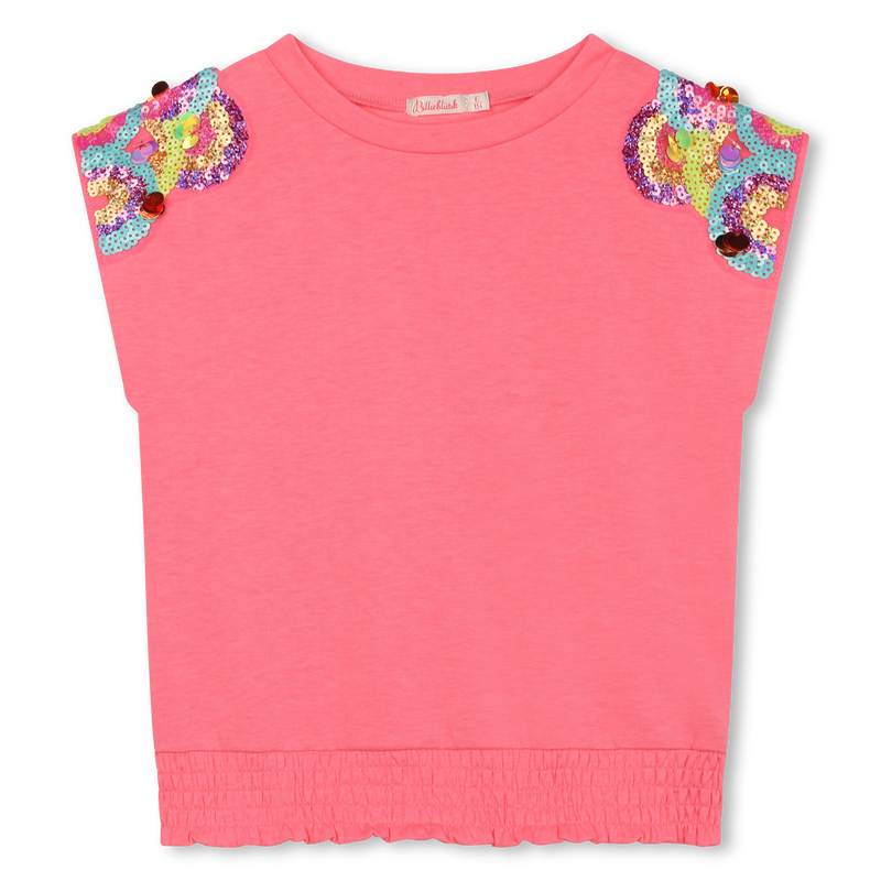T-shirt ample base &eacute;lastiqu&eacute;e BILLIEBLUSH 
                        FILLE