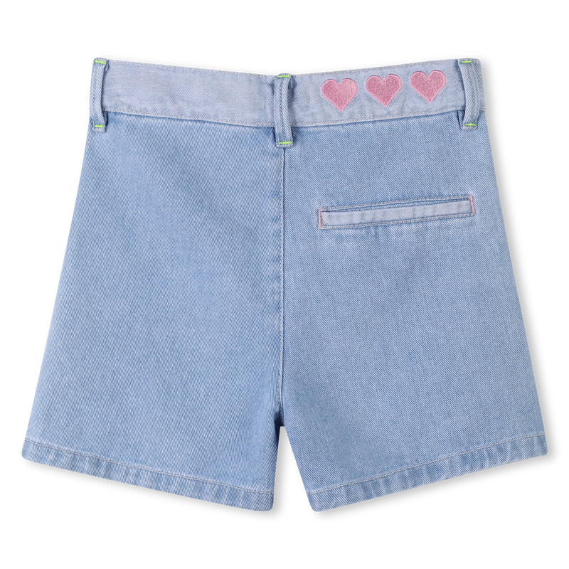 Short en jean taille r&eacute;glable BILLIEBLUSH 
                        FILLE