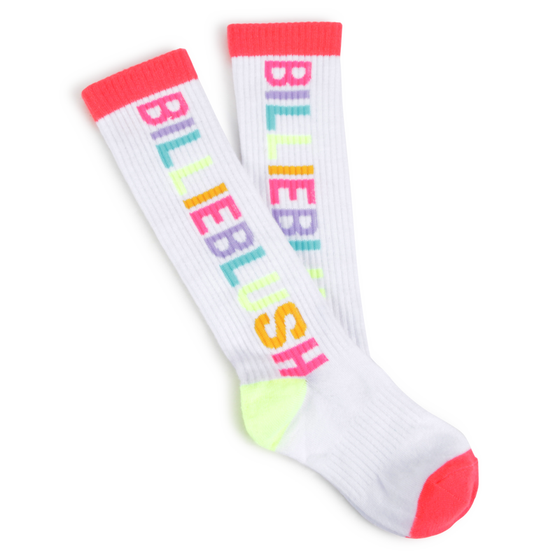 Lot de 2 chaussettes &agrave; c&ocirc;tes BILLIEBLUSH 
                        FILLE