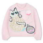 Pull de No&euml;l en tricot BILLIEBLUSH 
                    FILLE