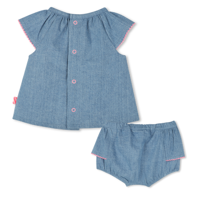 Robe en jean avec broderies BILLIEBLUSH FILLE