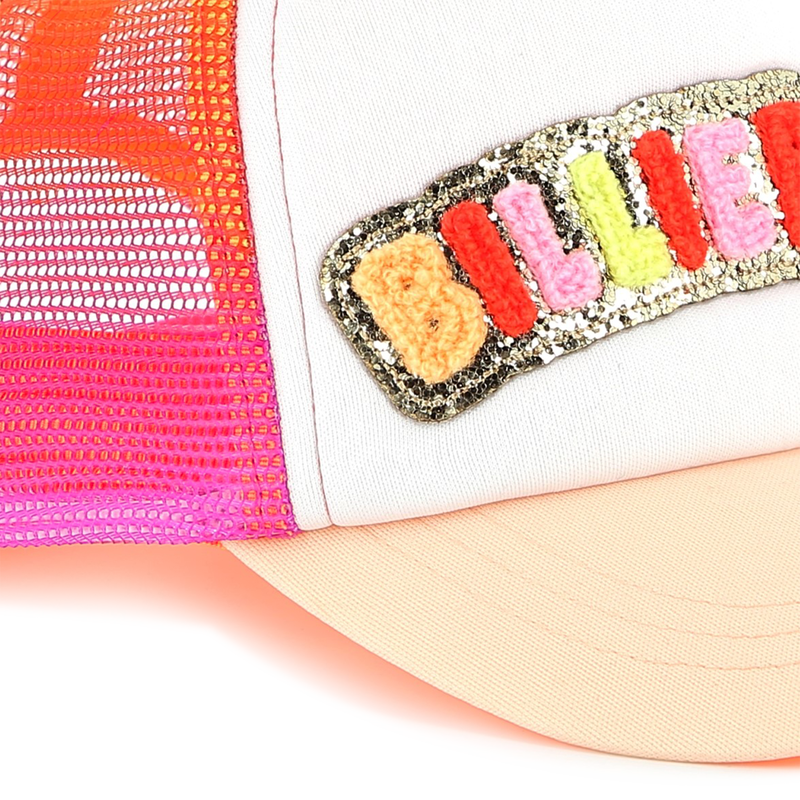 Casquette avec badge bouclette BILLIEBLUSH 
                        FILLE