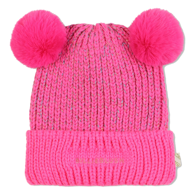Bonnet &agrave; double pompons BILLIEBLUSH FILLE