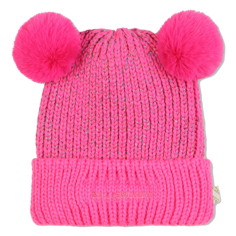 Bonnet &agrave; double pompons BILLIEBLUSH 
                        FILLE