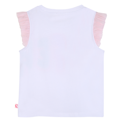 TEE-SHIRT MANCHES COURTES BILLIEBLUSH FILLE