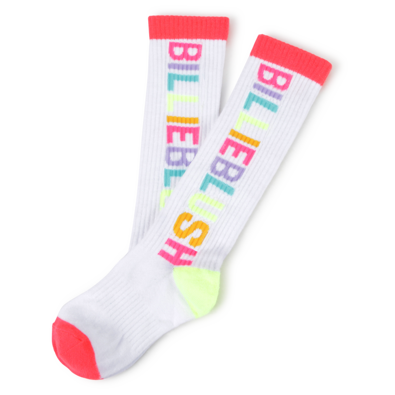 Lot de 2 chaussettes &agrave; c&ocirc;tes BILLIEBLUSH 
                        FILLE