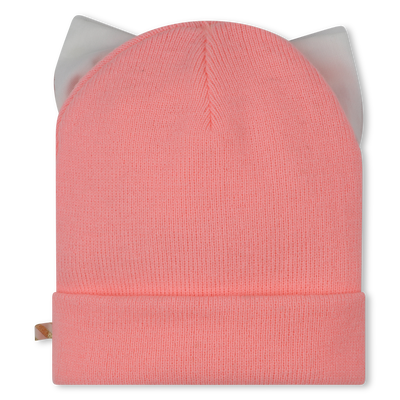 Bonnet &agrave; noeud et pompons BILLIEBLUSH FILLE