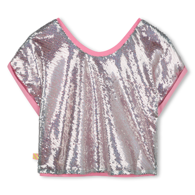 T-shirt fluide orn&eacute; de sequins BILLIEBLUSH FILLE
