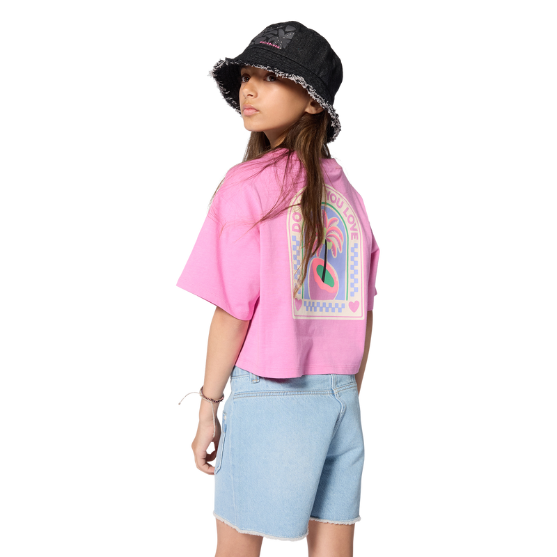 TEE-SHIRT MANCHES COURTES BILLIEBLUSH 
                        FILLE
