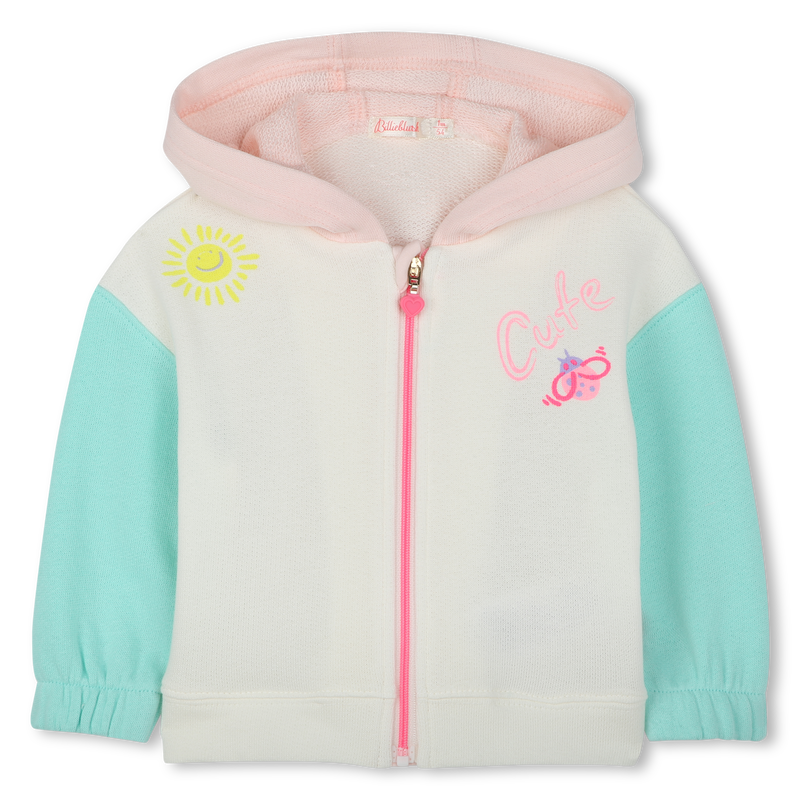 Cardigan molletonn&eacute; &agrave; capuche BILLIEBLUSH 
                        FILLE