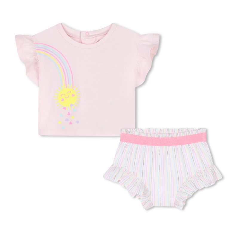 Robe bimatière à col chemise BILLIEBLUSH 
                    FILLE