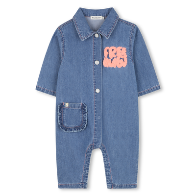 Combinaison en denim BILLIEBLUSH FILLE
