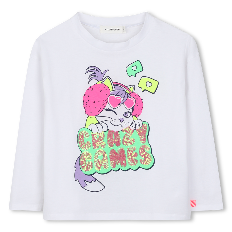 Tee-shirt manches longues BILLIEBLUSH 
                        FILLE
