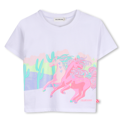 TEE-SHIRT MANCHES COURTES BILLIEBLUSH FILLE