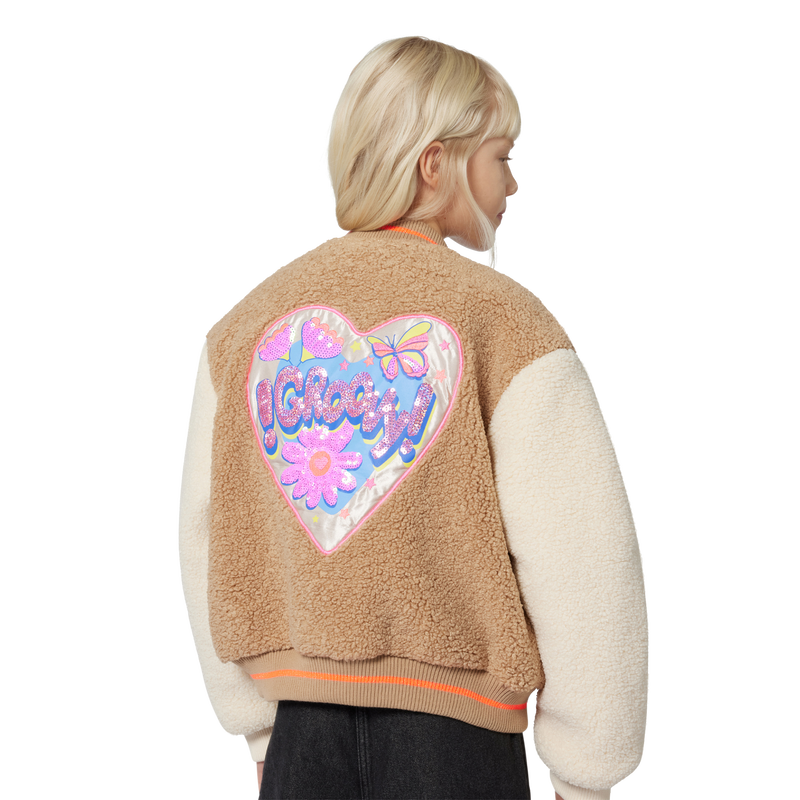 Veste bi-colore BILLIEBLUSH 
                    FILLE