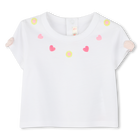 T-shirt manches courtes BILLIEBLUSH 
                    FILLE