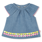 Ensemble en jean avec volants BILLIEBLUSH 
                    FILLE