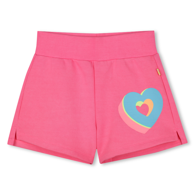 Short en molleton avec coeurs BILLIEBLUSH 
                        FILLE