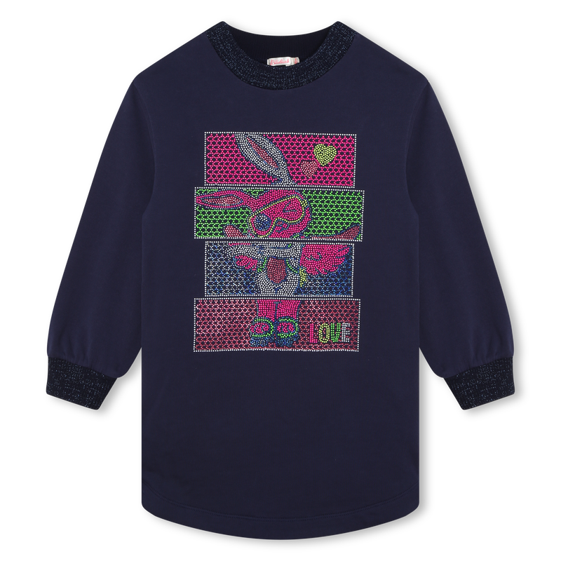 Robe molletonnée strassée BILLIEBLUSH 
                        FILLE