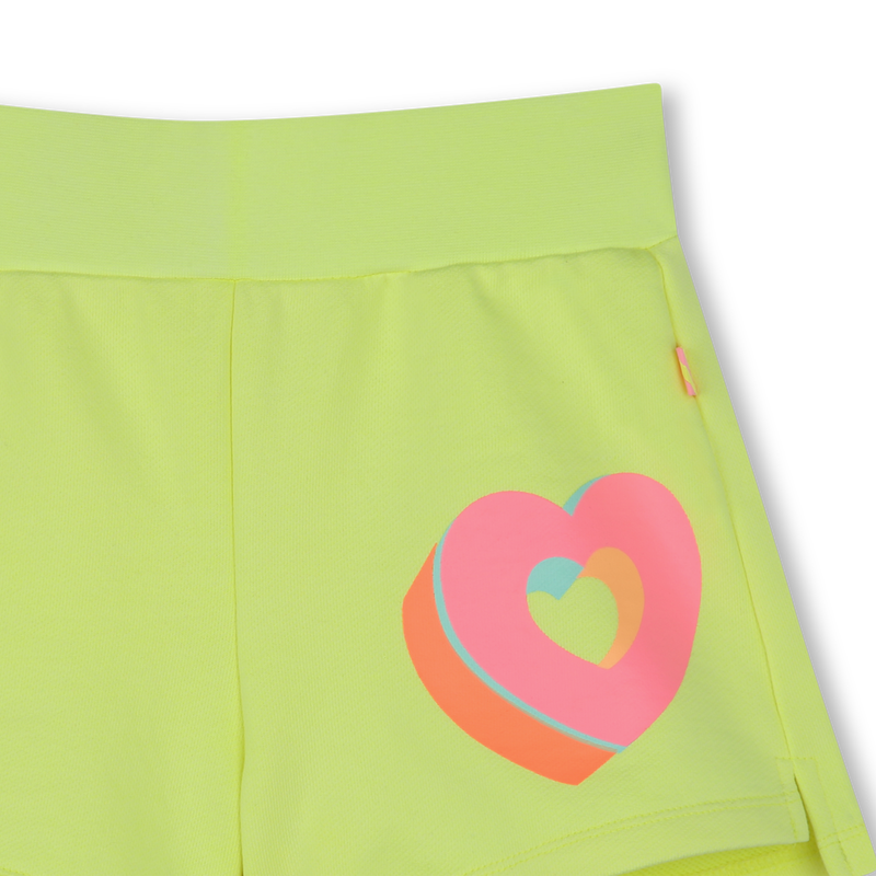 Short en molleton avec coeurs BILLIEBLUSH 
                        FILLE